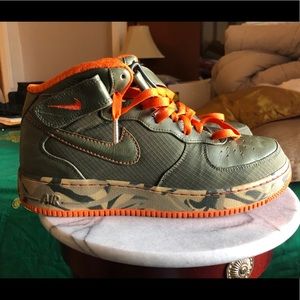 Nike Air Force Premium One Camo Green Army Olive